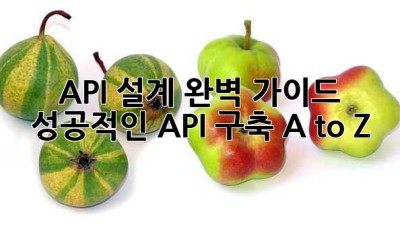 API 설계 완벽 가이드 🚀 성공적인 API 구축 A to Z